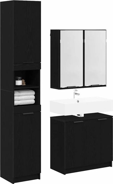 Actual product image vidaXL Badezimmerschrank (33.50 x 33.50 x 59 cm)