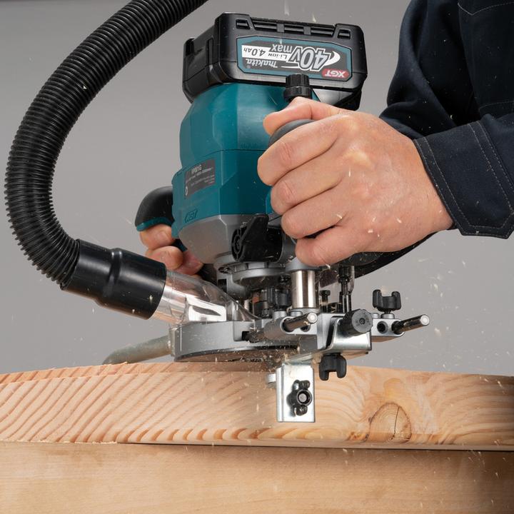 Productafbeelding Makita RP 001 GZ Bovenfrees 40 V max. 12 mm Brushless Solo - zonder accu, zonder oplader