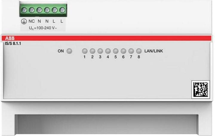 Produktbild ABB Rail Switch IS/S8.1.1 8 Port (8 Ports)