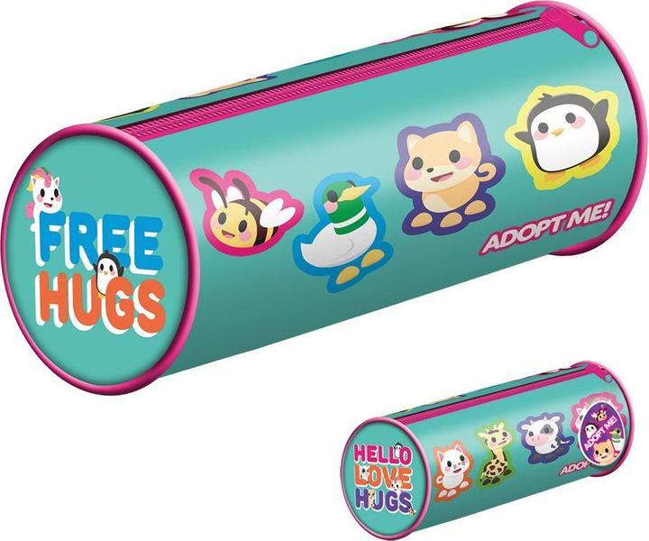 Actual product image Adopt Me Core Hello Love Hugs Barrel Pencil Case