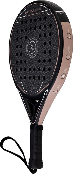 Produktbild Luxtri Padel Schläger Control 300 Rund Schwarz-Braun 370g Carbonfaser/EVA Tennis