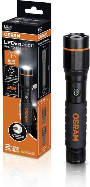 Actual product image Osram LEDinspect PRO TORCH 800 Arbeitsleuchte (800 lm)