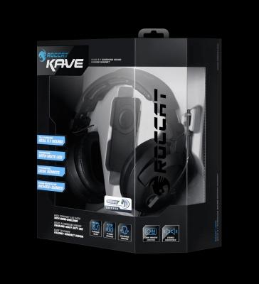 Produktbild Roccat Kave Solid 5.1 Gaming Headset (Kabelgebunden)