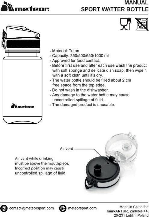Image du produit Ty METEOR 500 ml Pilka (0.50 l)