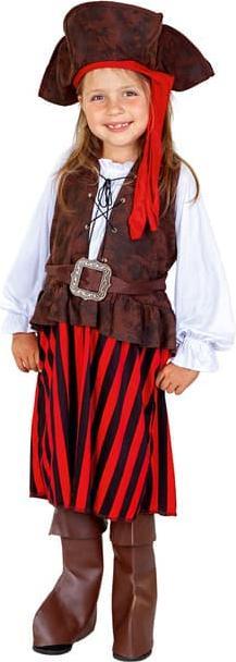 Produktbild MICA Festival Kostüm - Kleine Seeräuberin - für Kinder - 4-teilig - verschiedene Grössen 112-128cm