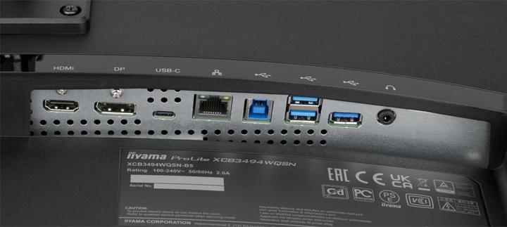 Image du produit iiyama ProLite XCB3494WQSN-B5 (3440 x 1440 pixels, 34")