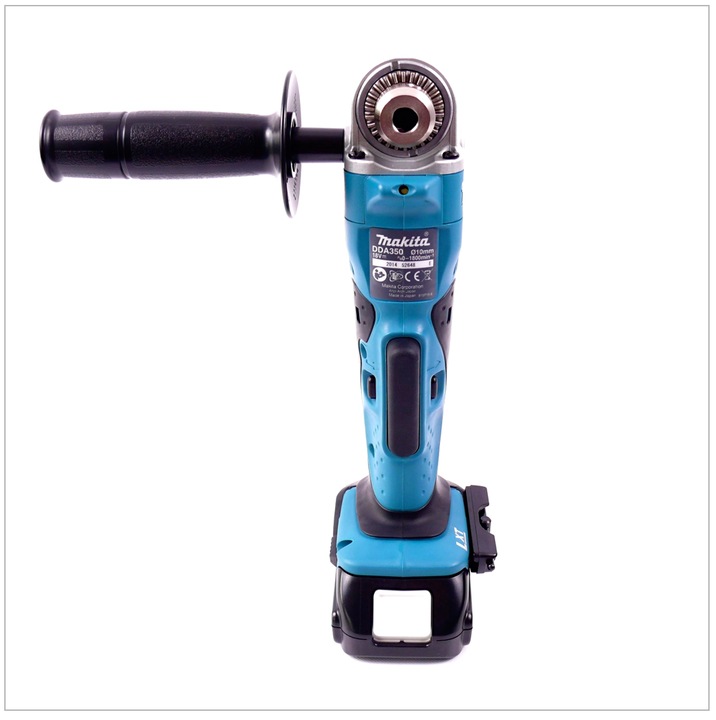 Actual product image Makita DDA 350 Y1J Perceuse visseuse d'angle sans fil 18 V + 1x battery 1.5 Ah + MAKPAC - sans (Rechargeable battery operated)