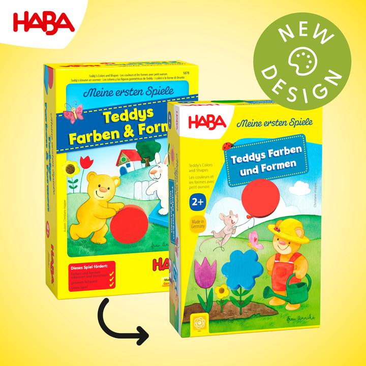 Immagine prodotto Haba I miei primi giochi I colori e le forme di Teddy (Tedesco, Spagnolo, Francese, Olandese, Italiano, Inglese)