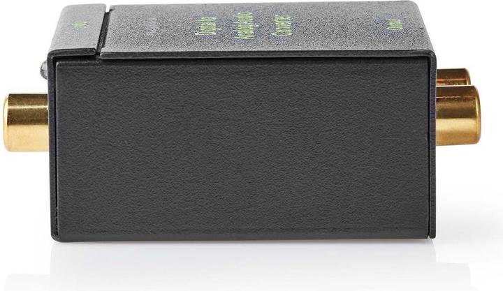 Produktbild Nedis Digital Audio Converter 1-Way Connection Input: 1x Digital RCA / 1x TosLink Connection Output: (0.05 m, Optisch)