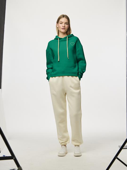 Actual product image Pieces Pcchilli Ls Heart Hoodie Noos Bc (L)