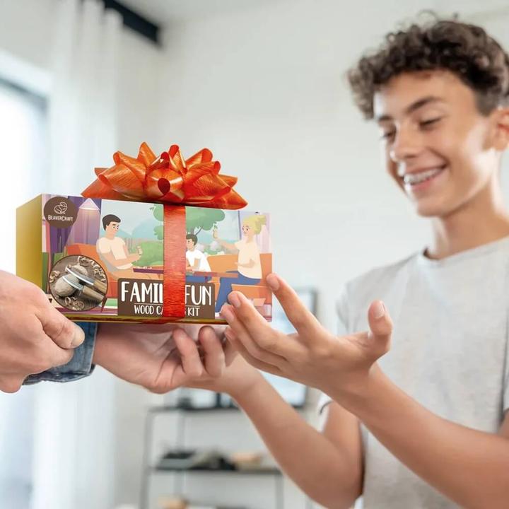 Actual product image Beaver Craft Family Fun Schnitz- Set