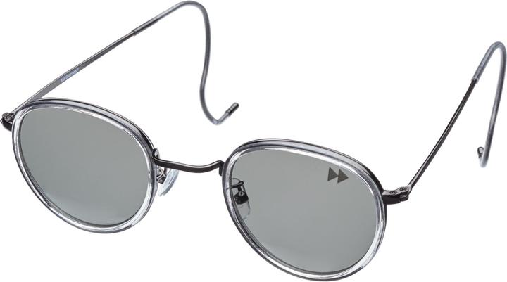 Grigio scuro e trasparente