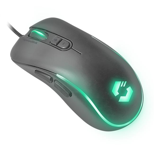 Thumbnail - Speedlink ASSERO Gaming Mouse (Kabelgebunden), Maus, Schwarz