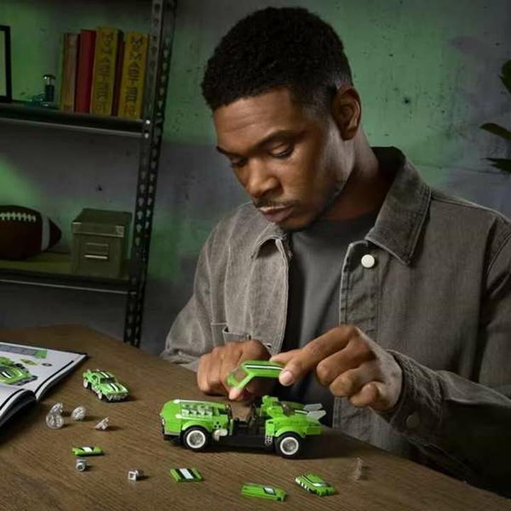 Actual product image Mattel Brick Shop Speed Custom 68 Camaro