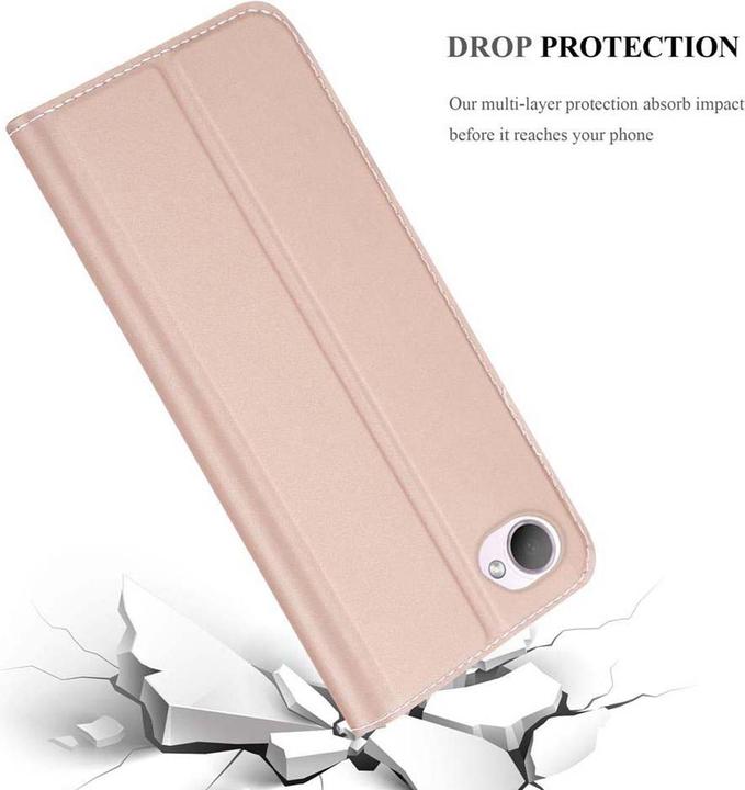 Actual product image Cadorabo Book Classy Style Cover (HTC Desire 12)