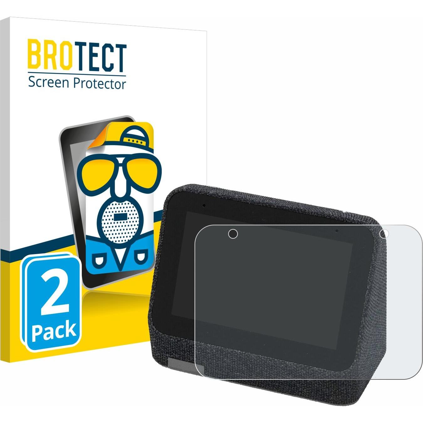 BROTECT Entspiegelungs-Schutzfolie Displayschutz Matt, Smartwatch Zubehör, Grau