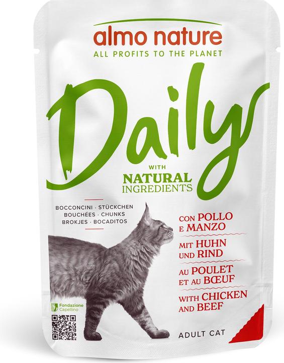 Produktbild Almo Nature Daily Menu Huhn & Rind (Adult, 1 Stk., 70 g)