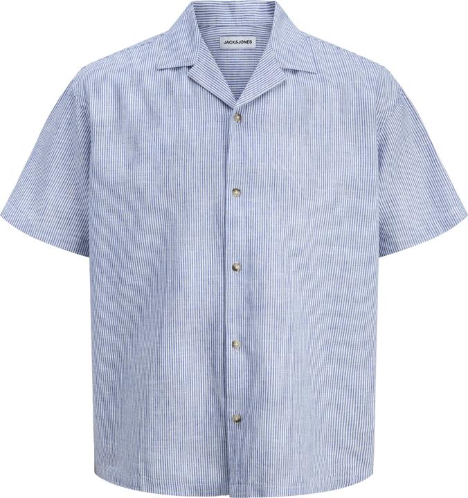 Jack & Jones Jjesummer Linen Blend Resort Shirt Ss Sn
