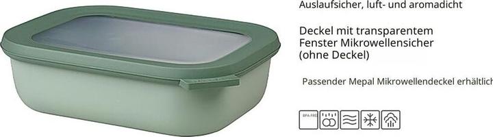Produktbild Mepal Frischhaltedosen Set 3tlg. (3.50 l)