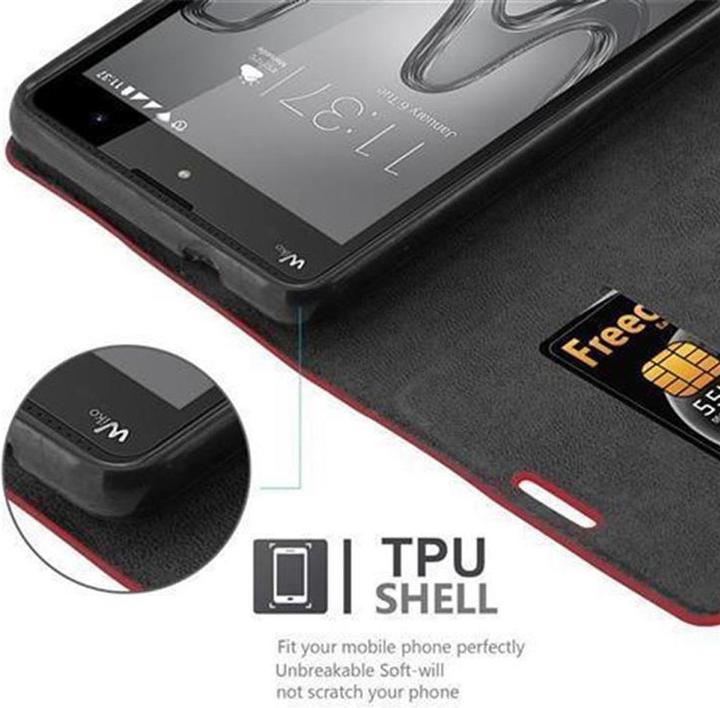 Produktbild Cadorabo Book Invisible Magnet Cover (Wiko Robby)