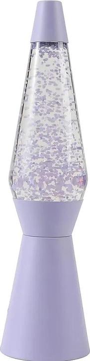 Actual product image Total Juggling iTotal - Spaceship Glitter Lamp - Pastel Purple - 40 cm (E14)