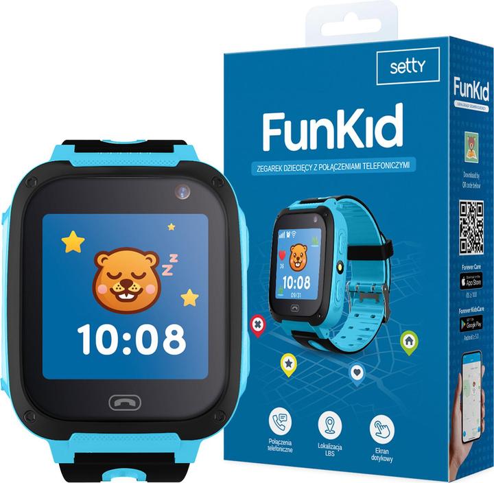 Actual product image Forever Kids Watch LBS Setty Funkid