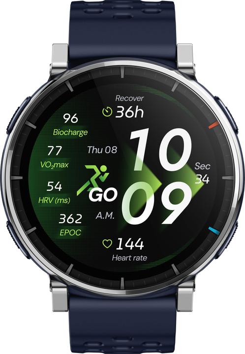 Actual product image Amazfit Active 3 Premium Atlas Blue, W2558GL2N (45 mm)