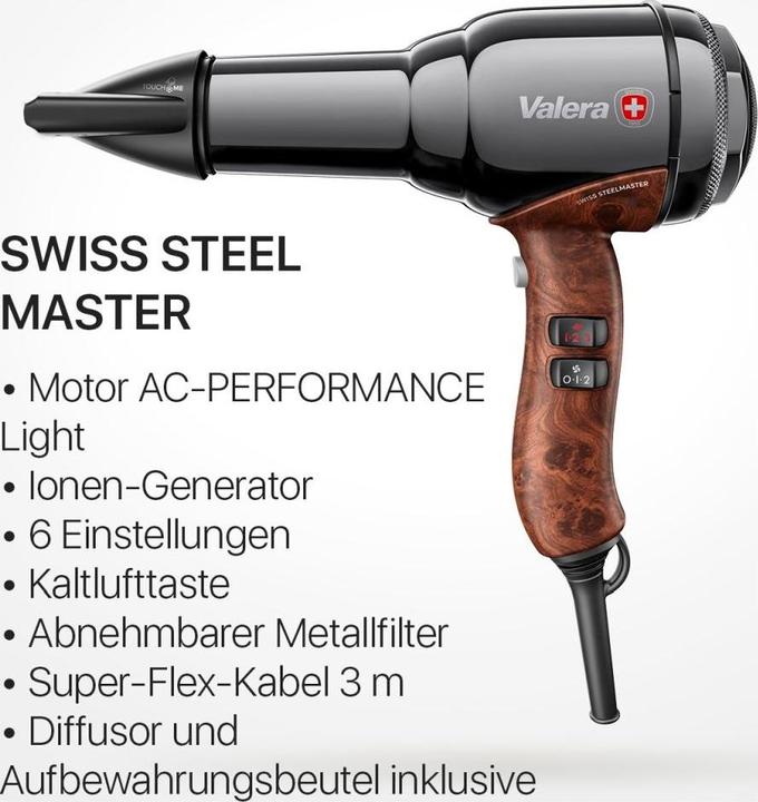 Immagine prodotto Valera Swiss Steel-Master BlackChrome