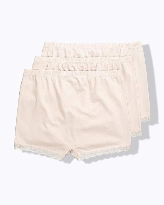 Produktbild Ulla Popken Pantys, 3er-Pack, Spitzenband (42, 44, 3er Pack)