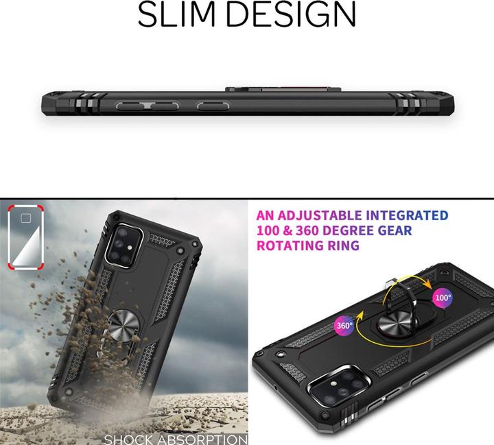 Actual product image Nalia Ring mobile phone case (Samsung Galaxy A51)