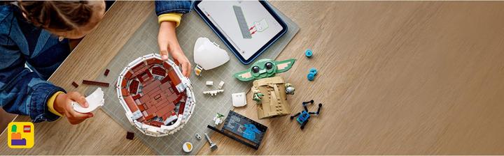 Produktbild LEGO Grogu in seiner Repulsorwiege (75403, LEGO Star Wars)