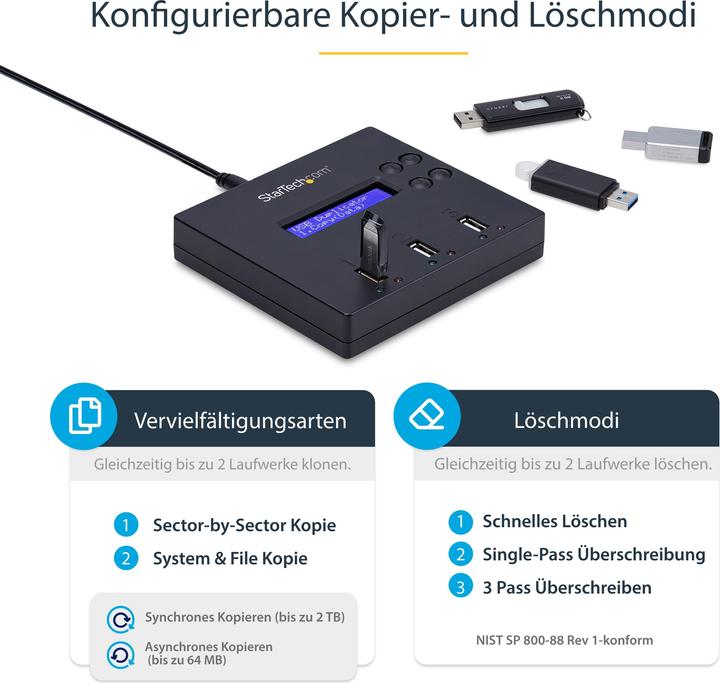 Actual product image StarTech USB Flash Drive Duplicator (USB 2.0)