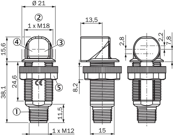 Produktbild Sick GRSE18S-P2338 (15 m)