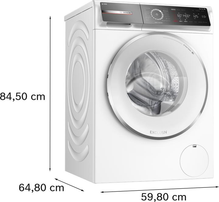 Produktbild Bosch Hausgeräte Waschmaschine WGB244A90 (9 kg, Links)