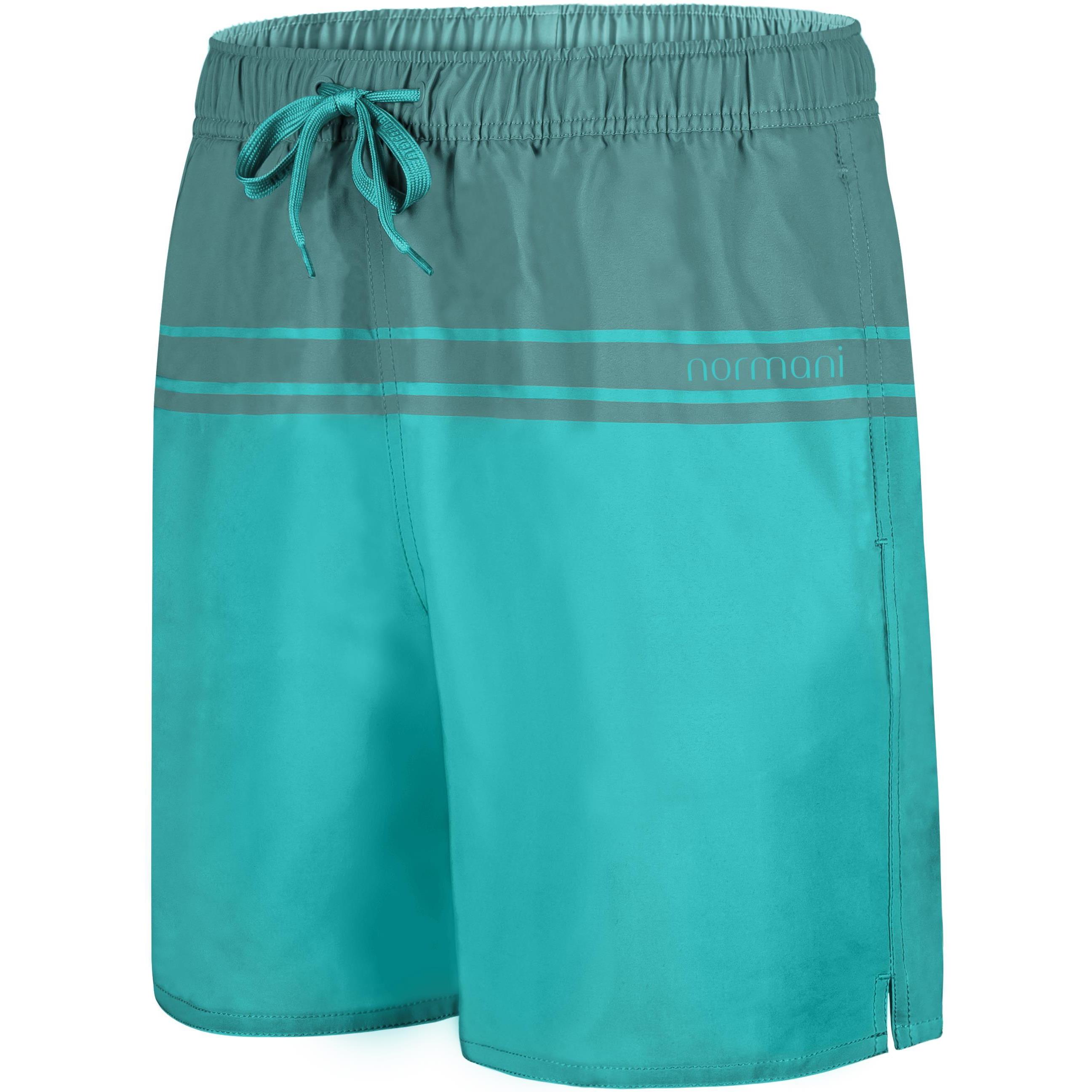 Thumbnail - Normani, Herren, Badehose, Herren Badeshort Makaha, Blau, (3XL)