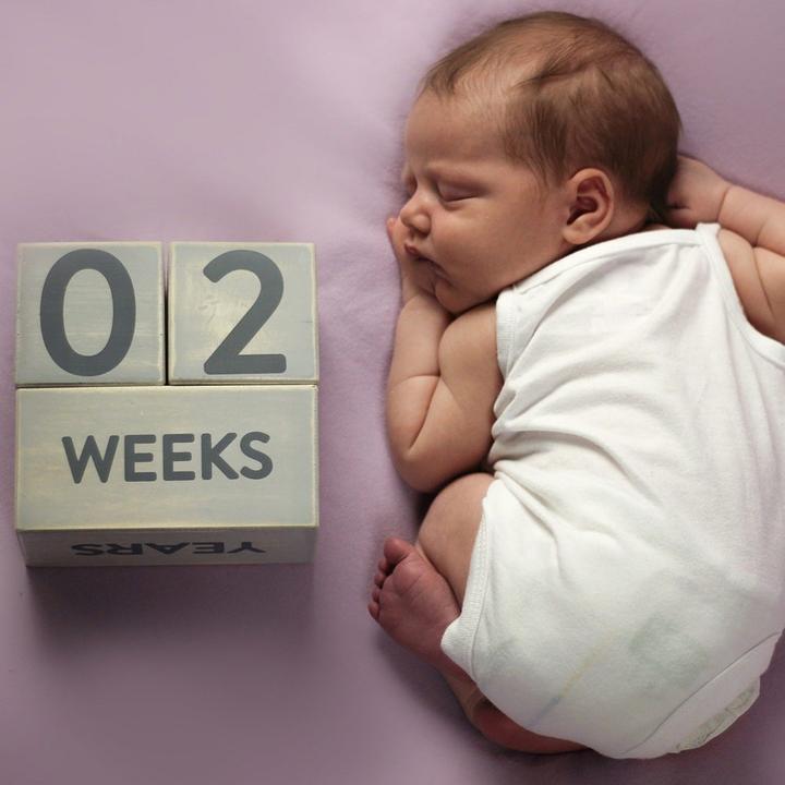 Actual product image Pearhead Age blocks