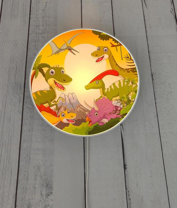 Actual product image Niermann Stand By Niermann Dino Wall Lamp E14 Multicolour, Coloured Made in Germany