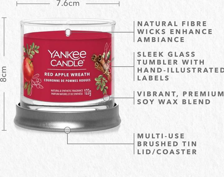 Produktbild Yankee Candle Red Apple Wreath (122 g)