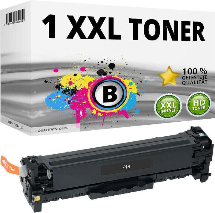 Actual product image Druckfuxx XXL TONER Kartusche für Canon 718 i-Sensys MF 724CDW 728CDW 729CX MF 8330CDN