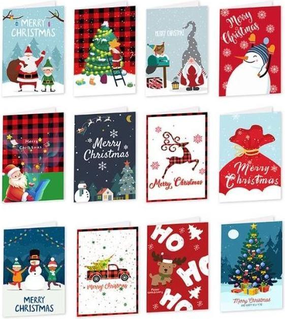 Produktbild MU Classic Weihnachtskarte (26er-Set) (26 Stk.)