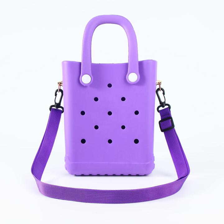 Only-Bags.Store 1 Stück Mini Sommer Strandtasche, EVA Loch Reisetasche, Outdoor Sport Pool Boot Hochwertige