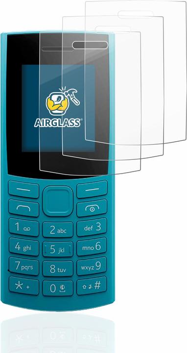 Produktbild BROTECT AirGlass Panzerglasfolie (3 Stück, Nokia 110 4G (2023))