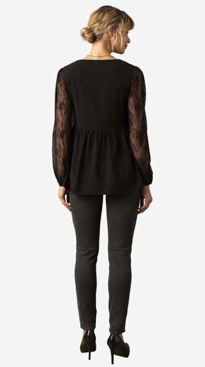 Immagine prodotto Envie de Fraise Elegante Bluse mit Spitze für Schwangerschaft und Stillzeit (42)