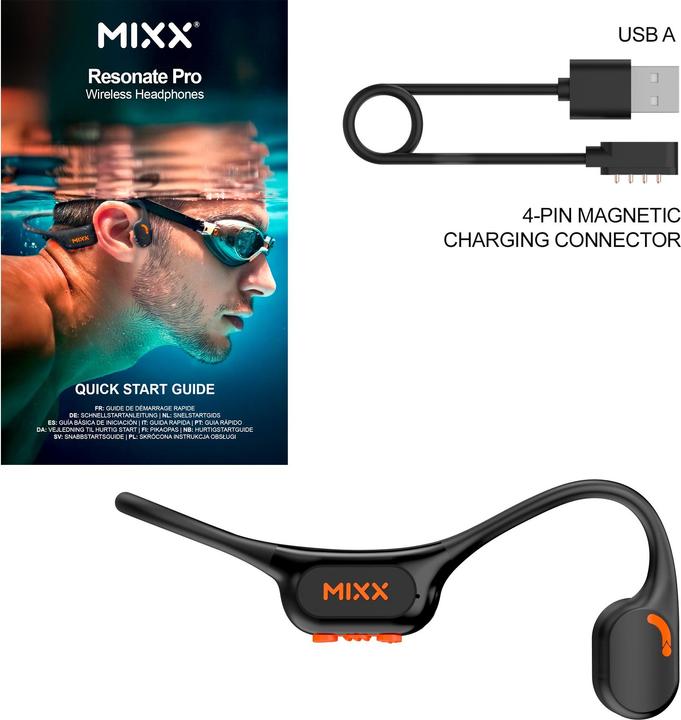 Produktbild Mixx Resonate Pro True Waterproof Bone Conduction (7 h, Kabellos)