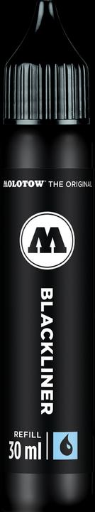 Image du produit Molotow Recharge d'encre noire Blackliner 30ml (Dispositif de recharge, Noir)