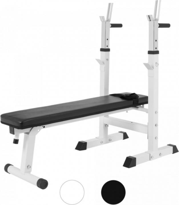Actual product image Gorilla Sports Weight bench power station & barbell set