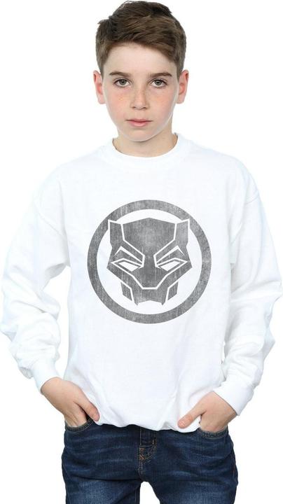 Produktbild Black Panther Distressed Icon Sweatshirt Jungen (152, 158)