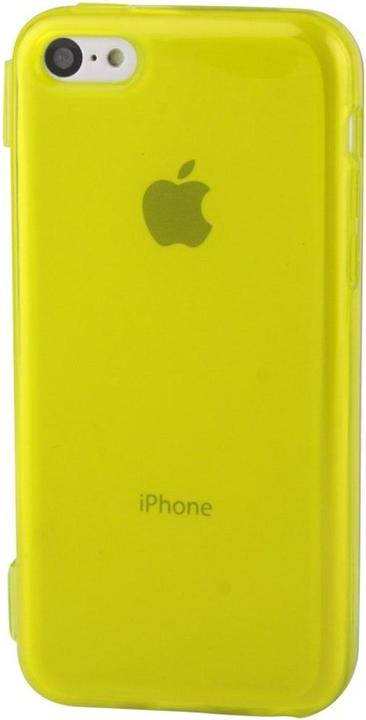 Actual product image König Design Mobile phone case flip landscape for mobile iPhone 5c yellow (Apple iPhone 5c)