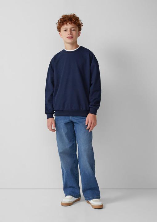 Produktbild s.Oliver Sweatshirt Unisex Sweatshirt im Oversize-Shape (152)