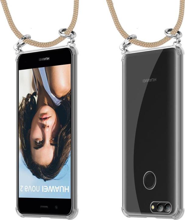 Produktbild Cadorabo TPU Handy Kette SILBER Cover